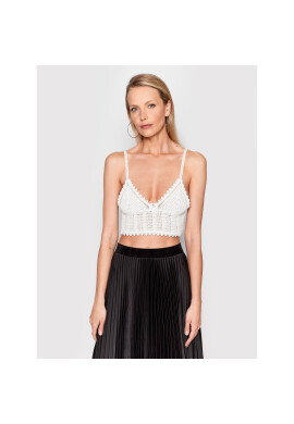 Glamorous топ KA6927 Бял Regular Fit - Pepit.bg
