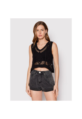 Glamorous топ KA6936 Черен Regular Fit - Pepit.bg