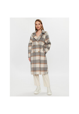 Glamorous Вълнено палто KA6826 Сив Regular Fit - Pepit.bg