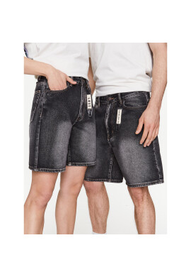Grimey Дънкови шорти GSJ157 Черен Regular Fit - Pepit.bg
