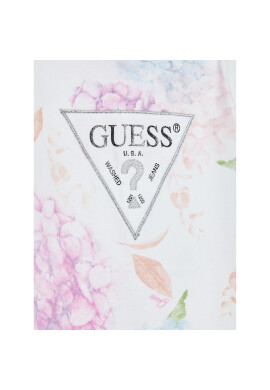 Guess Бебешки гащеризон със стъпала S3RG04 K83S0 Бял Regular Fit - Pepit.bg