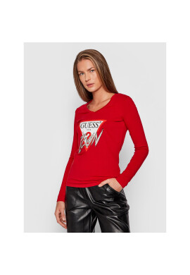 Guess Блуза Icon W1BI21 J1311 Червен Regular Fit - Pepit.bg