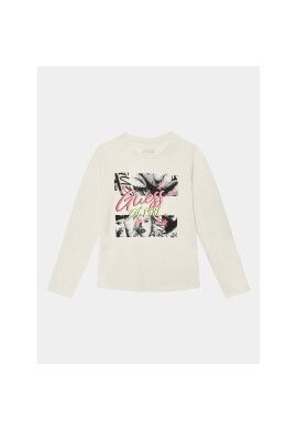 Guess Блуза J3BI01 J1314 Екрю Regular Fit - Pepit.bg
