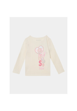 Guess Блуза K3BI00 J1314 Екрю Regular Fit - Pepit.bg