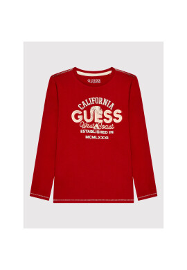 Guess Блуза L2YI12 K8HM0 Червен Regular Fit - Pepit.bg