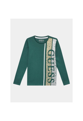 Guess Блуза L3YI35 K8HM4 Зелен Regular Fit - Pepit.bg