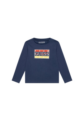 Guess Блуза N1YI00 K8HM0 Тъмносин Regular Fit - Pepit.bg