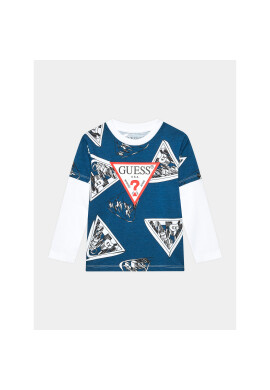 Guess Блуза N3BI04 I3Z13 Син Regular Fit - Pepit.bg