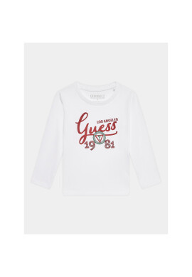Guess Блуза N3YI26 K8HM4 Бял Regular Fit - Pepit.bg