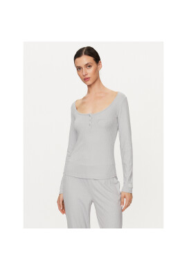 Guess Блуза O3BP01 KBXB2 Сив Slim Fit - Pepit.bg