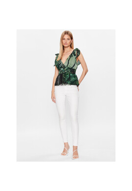 Guess Блуза Roxan W3GH92 WE550 Зелен Regular Fit - Pepit.bg