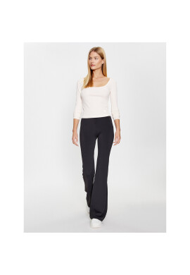 Guess Блуза V3BP12 K8RT2 Екрю Slim Fit - Pepit.bg