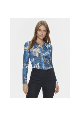 Guess Блуза W2BP43 KBEM0 Червен Slim Fit - Pepit.bg