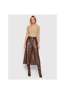 Guess Блуза W2RP10 K8RT2 Бежов Slim Fit - Pepit.bg