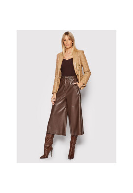 Guess Блуза W2RP10 K8RT2 Кафяв Slim Fit - Pepit.bg