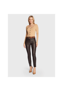 Guess Блуза W2YP10 K8RT2 Бежов Slim Fit - Pepit.bg