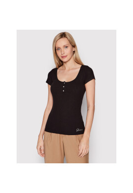 Guess Блуза W2YP24 KBCO2 Черен Slim Fit - Pepit.bg