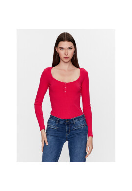 Guess Блуза W2YP46 KBCO2 Розов Slim Fit - Pepit.bg