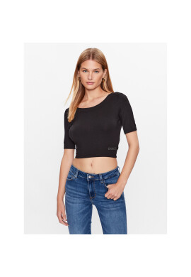 Guess Блуза W3GI28 K68D2 Черен Boxy Fit - Pepit.bg