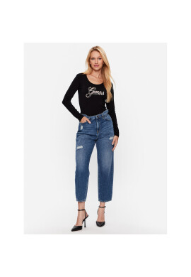 Guess Блуза W3YI37 J1314 Черен Slim Fit - Pepit.bg