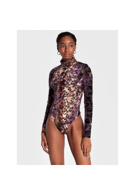 Guess Боди Coco W2BP23 KBDS0 Виолетов Slim Fit - Pepit.bg