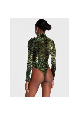 Guess Боди Coco W2BP23 KBDS0 Зелен Slim Fit - Pepit.bg
