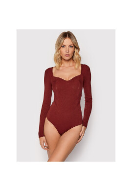 Guess Боди Isabella W1BR03 Z1091 Бордо Regular Fit - Pepit.bg