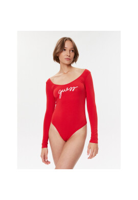 Guess Боди O3BM03 KBBU1 Червен Slim Fit - Pepit.bg