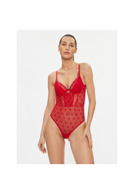 Guess Боди O3BM07 KBX80 Червен Slim Fit - Pepit.bg