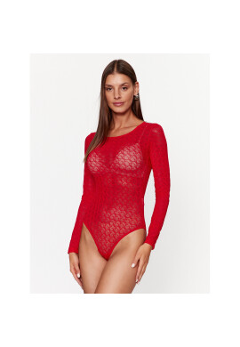 Guess Боди O3BM11 KBXA0 Червен Slim Fit - Pepit.bg