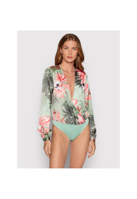 Guess Боди Stefania W2GH47 WD8G2 Зелен Regular Fit - Pepit.bg