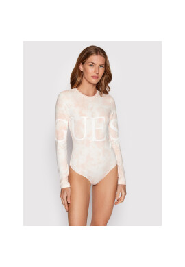 Guess Боди W2YI56 K9RW2 Розов Slim Fit - Pepit.bg