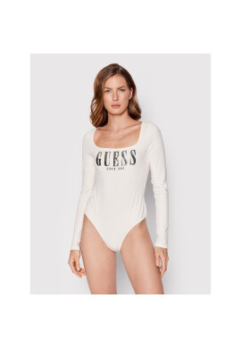 Guess Боди W2YP38 J1311 Бял Slim Fit - Pepit.bg