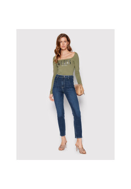 Guess Боди W2YP38 J1311 Зелен Slim Fit - Pepit.bg