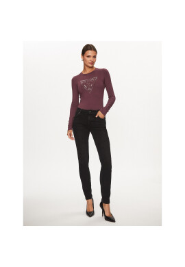 Guess Боди W3BP26 K68D2 Бордо Slim Fit - Pepit.bg