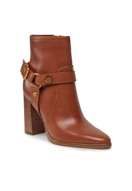 Guess Боти Lanky FLPLAN LEA10 Кафяв - Pepit.bg