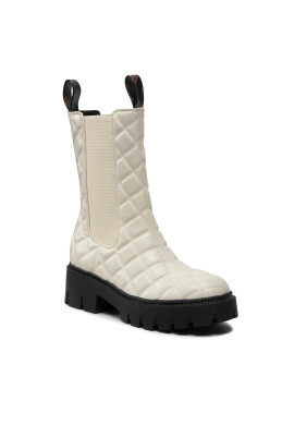 Guess Боти тип челси Serlen FL7SRL LEA10 Бежов - Pepit.bg