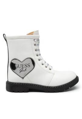 Guess Ботуши FJEMI8 ELE10 Бял - Pepit.bg