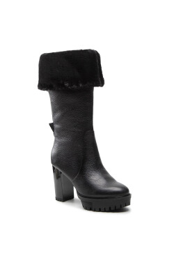 Guess Ботуши Timoty FL8TMT LEA11 Черен - Pepit.bg