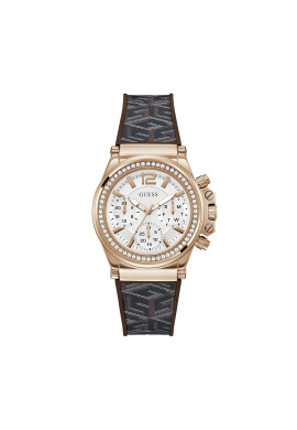 Guess Часовник Charisma GW0621L5 Кафяв - Pepit.bg