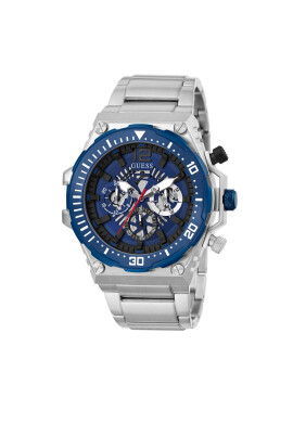 Guess Часовник Exposure GW0324G1 Сребрист - Pepit.bg