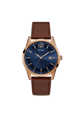 Guess Часовник Perry W1186G3 Кафяв - Pepit.bg