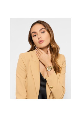 Guess Часовник Tri Glitz W1142L2 Златист - Pepit.bg