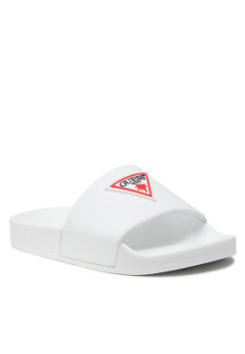 Guess Чехли Beach Slippers E2GZ00 BB00F Бял - Pepit.bg