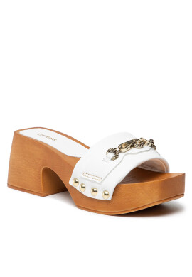 Guess Чехли Clarissa FL6CSS LEA01 Бял - Pepit.bg