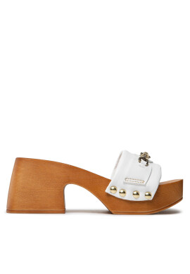 Guess Чехли Clarissa FL6CSS LEA01 Бял - Pepit.bg