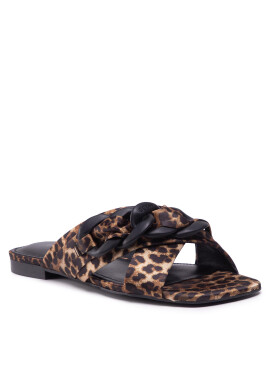 Guess Чехли Sandal Flat FL6S2M FAP03 Черен - Pepit.bg