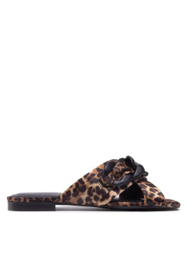 Guess Чехли Sandal Flat FL6S2M FAP03 Черен - Pepit.bg