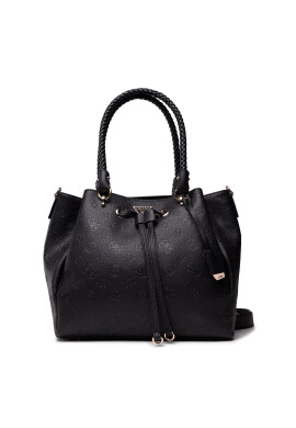 Guess Дамска чанта Helaina Lrg Drawstring Bucket HWPG84 03310 Черен - Pepit.bg