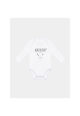 Guess Детско боди H3YW14 KA6W4 Бял Regular Fit - Pepit.bg